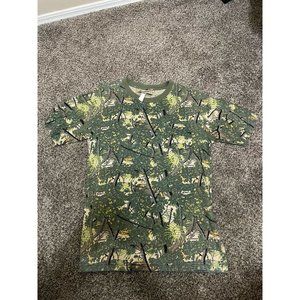 Vintage M&M Express Bushlan Camo, Shirt Size L And Pants Size XL